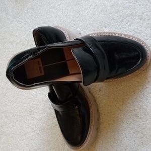 Dolce Vita Henri patent wedge loafers